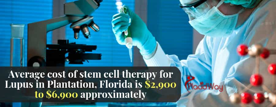 The average cost of stem cell therapy for Lupus in Plantation, Florida